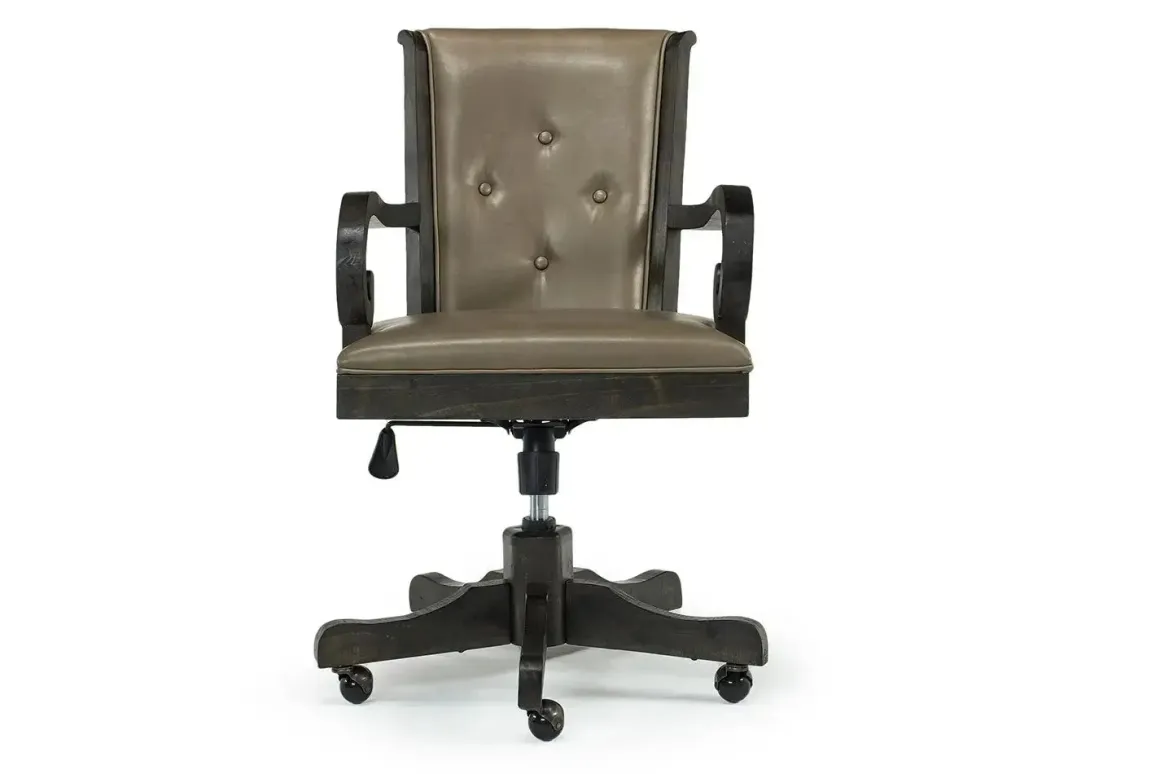 Bellamy Desk Chair In White
