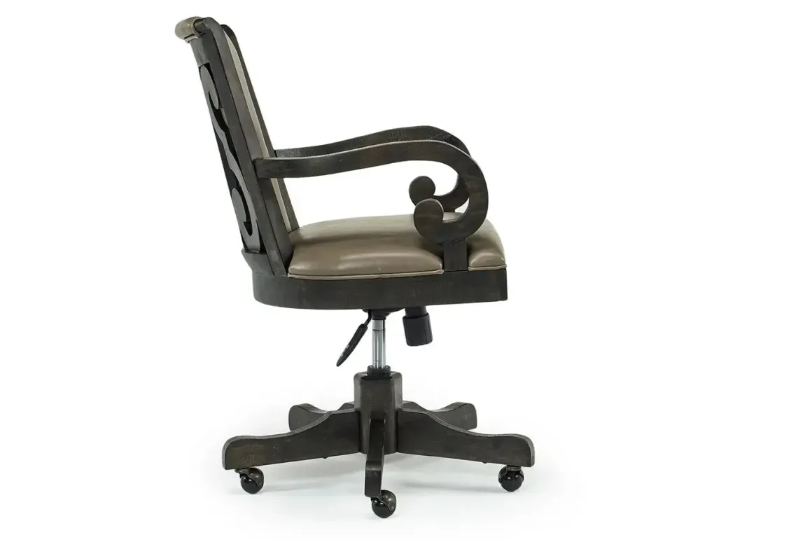 Bellamy Desk Chair In White