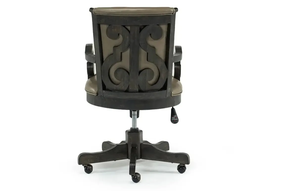 Bellamy Desk Chair In White