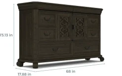 Bellamy Dresser In White