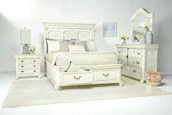 Bellamy Mirror In White