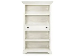 Bellamy Office Bookcase In White