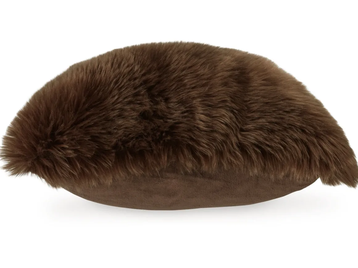 Bellethrone Accent Pillow In Brown