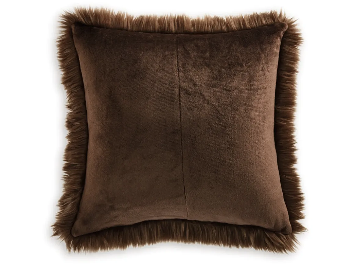 Bellethrone Accent Pillow In Brown