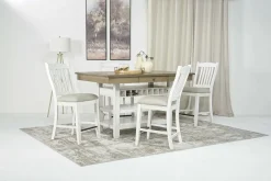 Bellevue Counter Height Stool In Antique White