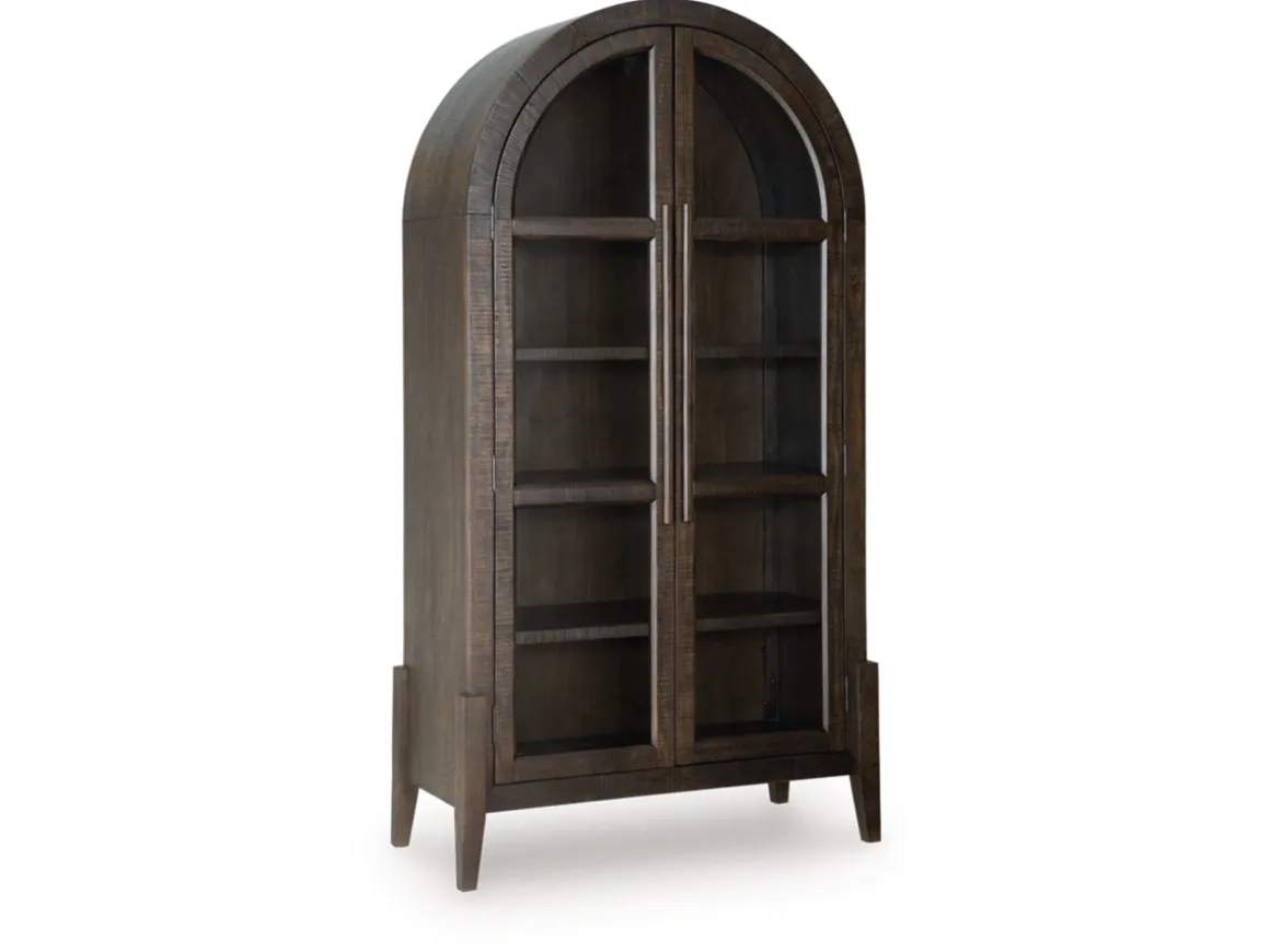 Benhall Accent Cabinet In Dark Brown