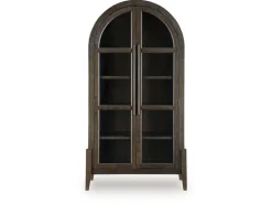 Benhall Accent Cabinet In Dark Brown