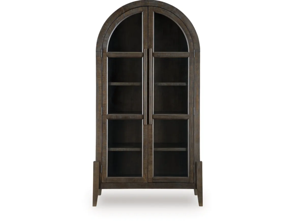 Benhall Accent Cabinet In Dark Brown