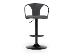 Bentley Adjustable Height Round Pub Table In Black & 2 Eagle Barstools, Swivel