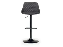 Bentley Adjustable Height Round Pub Table In Black & 2 Eagle Barstools, Swivel