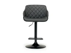 Bentley Adjustable Height Round Pub Table In Black & 2 Eagle Barstools, Swivel