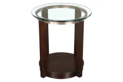 Benton End Table In Espresso