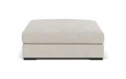 Bermuda Oversized Ottoman In Telly Linen
