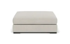 Bermuda Oversized Ottoman In Telly Linen