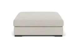 Bermuda Oversized Ottoman In Telly Linen