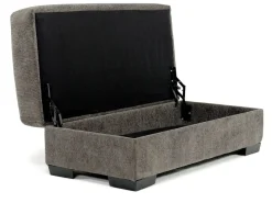 Bermuda Storage Ottoman In Victory Sterling