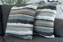 Bermuda Tux Sofa Chaise Sectional In Victory Sterling, Left Facing