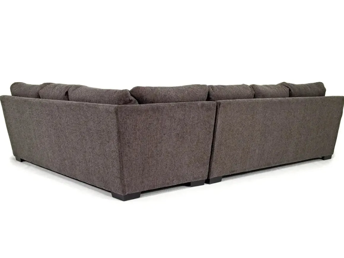 Bermuda Tux Sofa Sectional In Victory Sterling, Left Facing