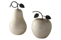 Bidelia Fruit Sculpture, Set Of 2