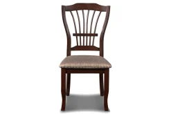 Bixby Oval Dining Table & 4 Chairs In Espresso