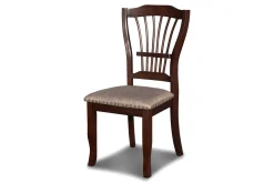 Bixby Oval Dining Table & 6 Chairs In Espresso