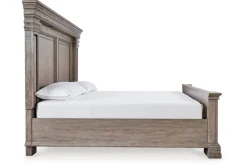 Blairhurst Panel Bed In Light Grayish Brown, Queen