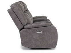 Blake 2 Power Sofa In Reina Mink