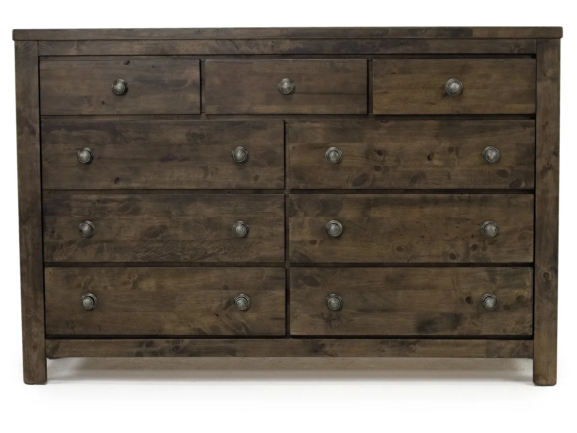 Blue Ridge Dresser In Rustic Gray