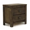 Blue Ridge Nightstand In Rustic Gray