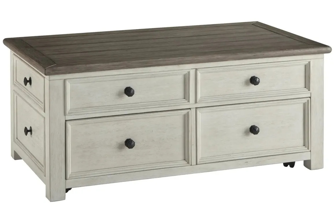Bolanburg Lift Top Coffee Table In Tan