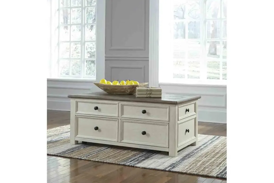 Bolanburg Lift Top Coffee Table In Tan