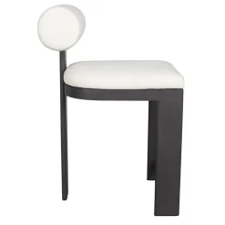 Bolster Outdoor Counter Height Stool In White