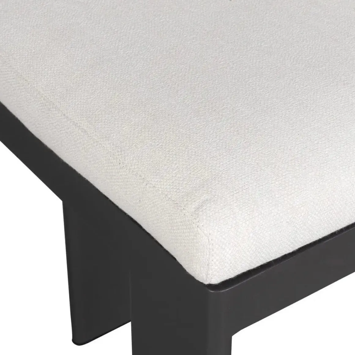 Bolster Outdoor Counter Height Stool In White