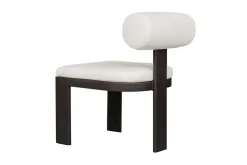 Bolster Outdoor Side Chair In White