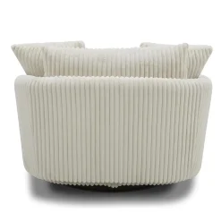 Boomer Swivel Chair In Dove