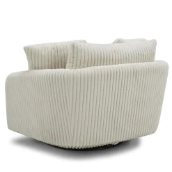 Boomer Swivel Chair In Dove