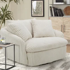 Boomer Swivel Chair In Dove