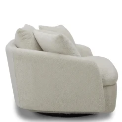 Boomer Swivel Chair In Dove