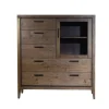 Boracay Armoire In Wild Oats Brown
