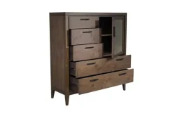 Boracay Armoire In Wild Oats Brown
