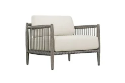 Borneo Outdoor Lounge Chair In Brown