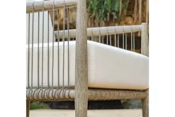 Borneo Outdoor Lounge Chair In Brown