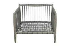 Borneo Outdoor Lounge Chair In Brown