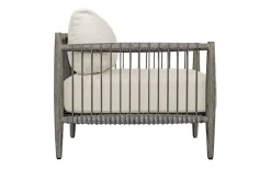 Borneo Outdoor Lounge Chair In Brown