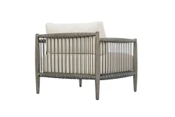 Borneo Outdoor Lounge Chair In Brown