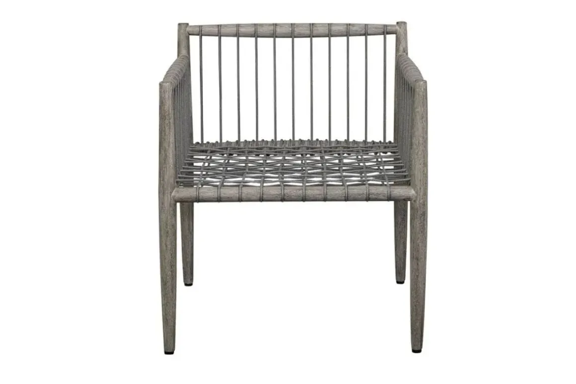 Borneo Outdoor Side Chair In Brown