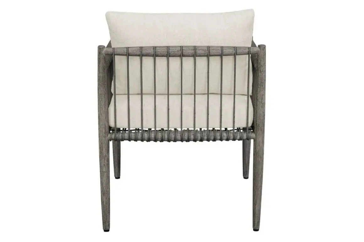 Borneo Outdoor Side Chair In Brown