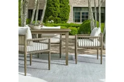 Borneo Outdoor Side Chair In Brown