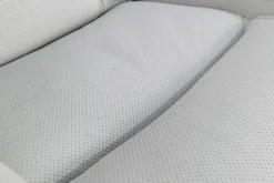 Bowden 2 Power Recliner In Blanca Light Gray Leather