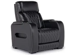 Boyington 2 Power Recliner In Gray Leather